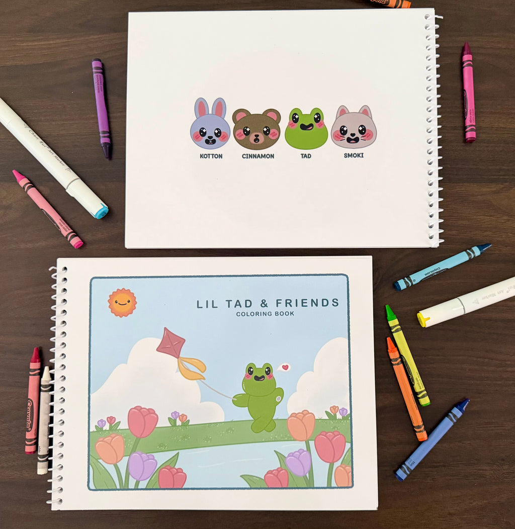 Lil Tad and Friends - Coloring Book Volume 1