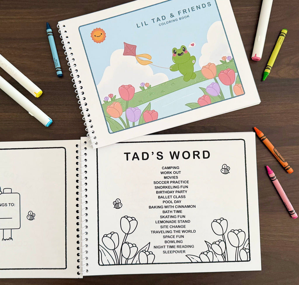 Lil Tad and Friends - Coloring Book Volume 1